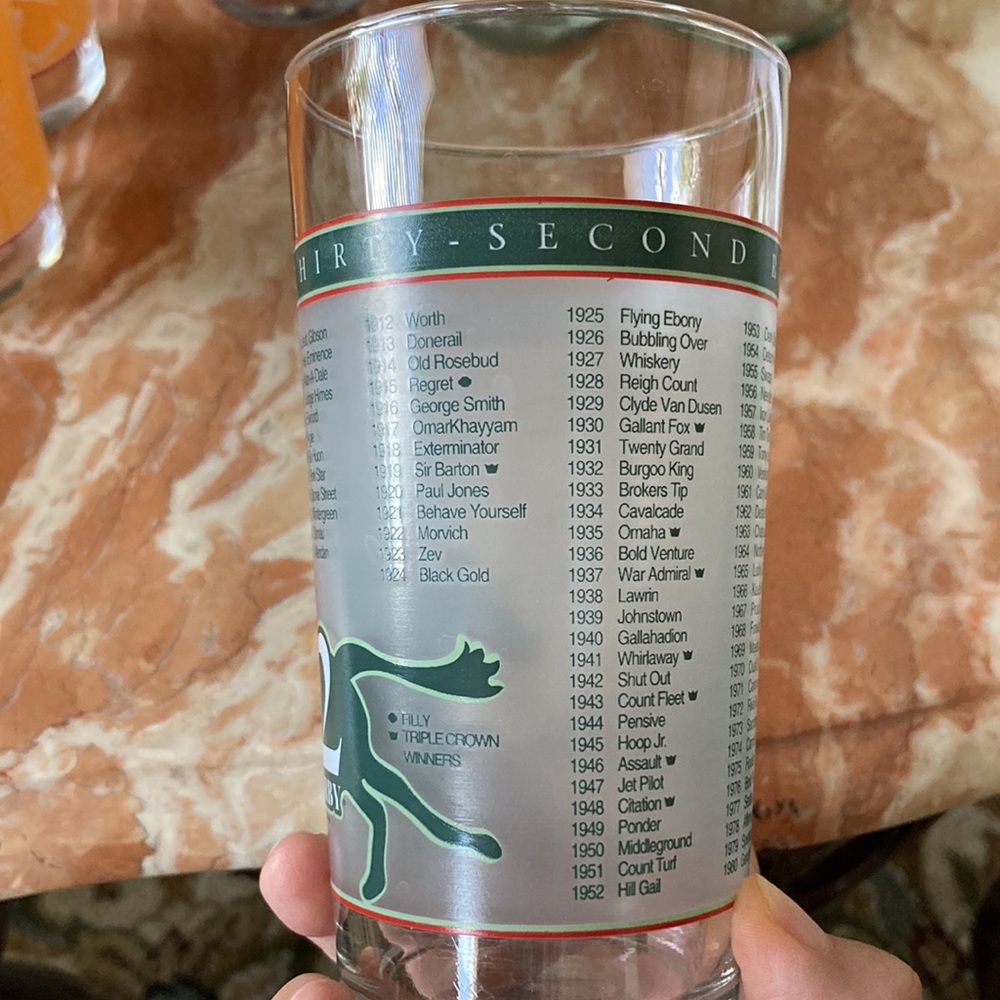 Official Kentucky Derby 132nd Mint Julep Glass - Picture 5 of 5